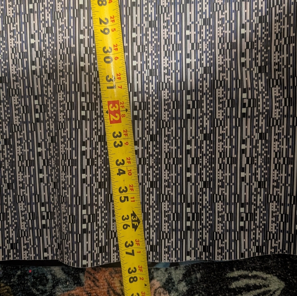 Animapop -M- Photoprint Reversible Longsleeve Lazer Cut Scuba Dress - Picture 3 of 11